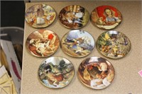 Lot of 8 Fairytails Miniature Collectors Plate