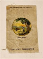 Old Mill Tobacco Cigarette Silk early 1900s