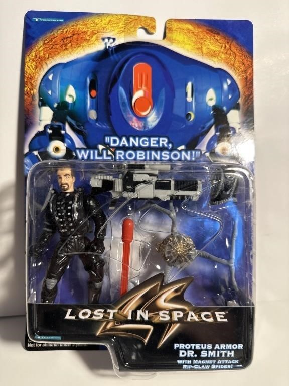 Vintage Lost in Space Dr Smith Mint on Card