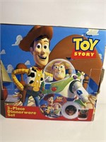 Vintage Toy Story 3 piece dinnerware set Woody
