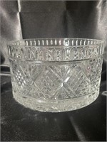 Vintage Dublin Crystal Bowl from Ireland