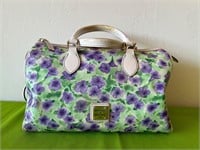 Dooney & Bourke Purple Petunia Shoulder Bag