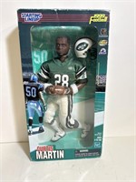 Vintage 1999 NFL NY Jets Curtis Martin figure
