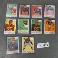 1959 Topps Football Cards