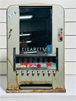 Vintage Coin Operated Cigarette Machine