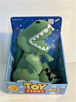 Vintage Plush Toy Story Rex mint in box