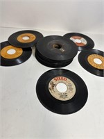 Large lot of 45’s LP’s records Elvis Guess Who