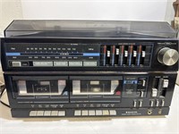 Vintage Sanyo Record player receiver tape deck