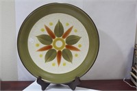 A Decorative Pottery Charger
