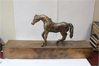 A Very Heavy Bronze Horse