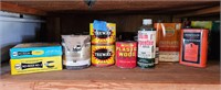 Various Paints, Oils, Solvents, and More