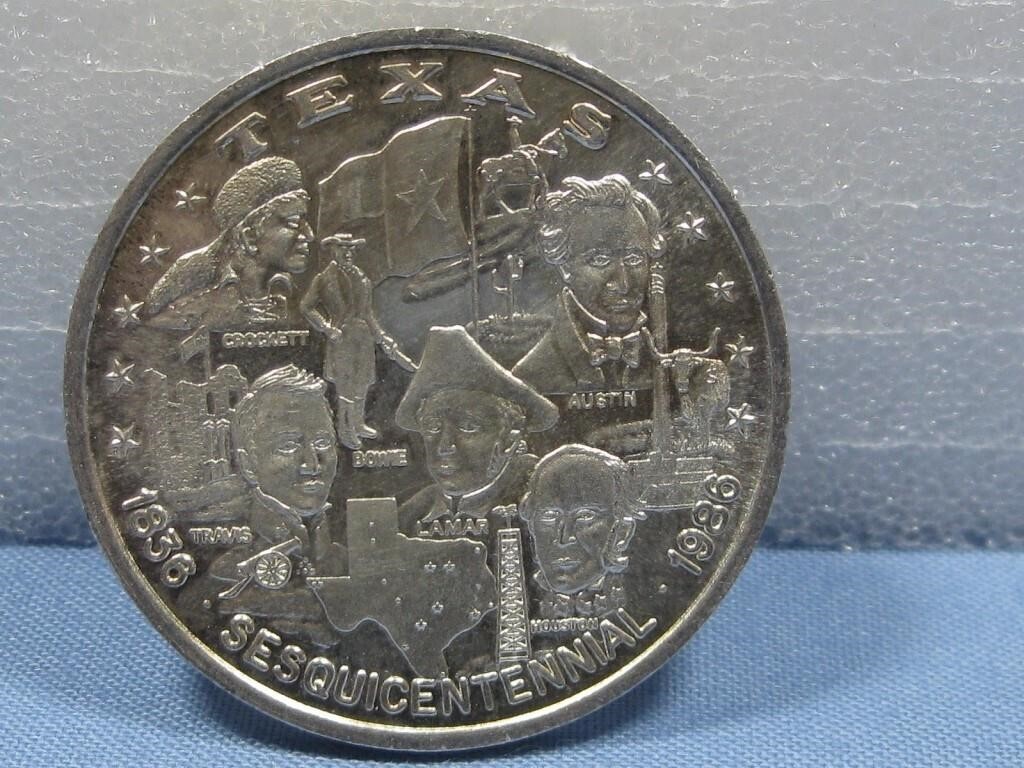 The Lone Star State One Troy Ounce Silver Coin