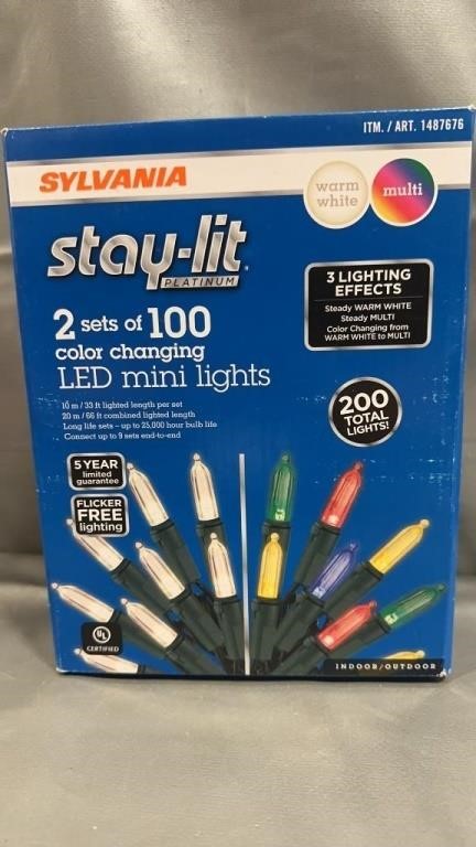 Sylvania Mini Dual Color Led Lights