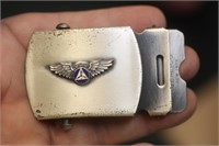 Vintage Military Belt Buckle