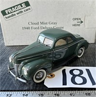 Danbury Cloud Mist Gray 1940 Ford Deluxe Coupe