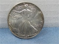 1990 American Silver Eagle 1oz Fine Silver Dollar