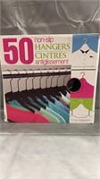 50pk Flocked Hangers