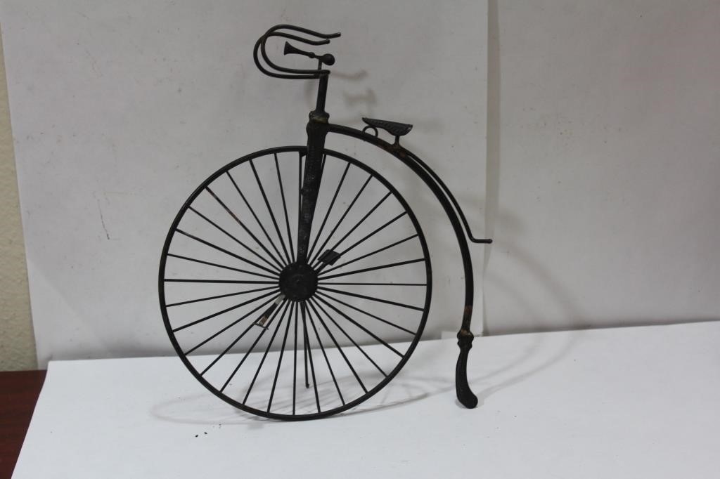 A Metal Bicycle or Unicycle