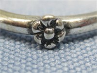 Carolyn Pollack Sterling Silver Flower Ring
