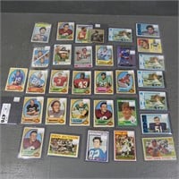 Assorted Early Football Cards - Stars, Etc