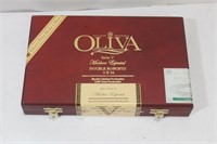 An Olivia Serie V. Empty Cigar Box
