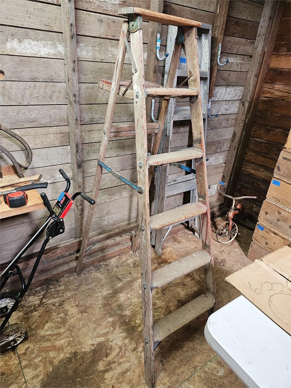 6 Ft. Wooden Step-Ladder