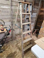 6 Ft. Wooden Step-Ladder