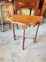 Vintage Wooden Hall Table