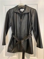 Worthington Women's Black Leather Jacket - M