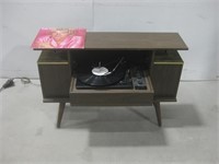 MCM Record Player Console See Info