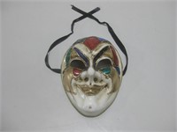 7"x 10" Hand-Painted Mask From Italy