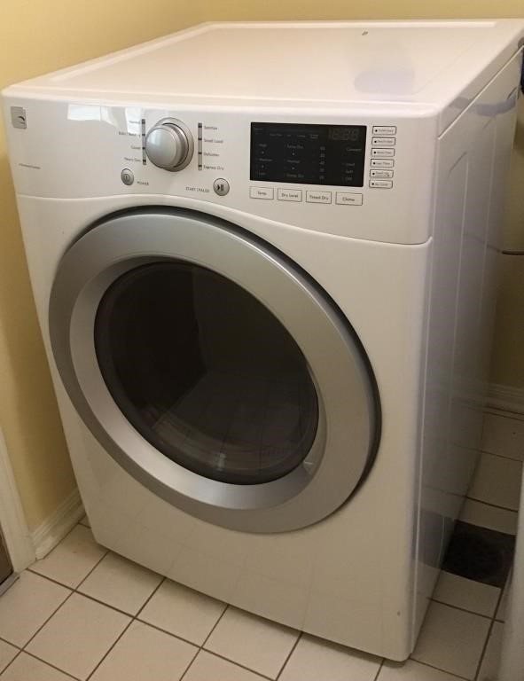 KENMORE CONNECT WHITE GAS DRYER