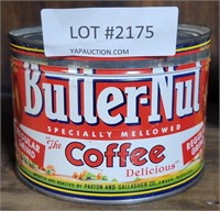 VTG.  1 LB. BUTTERNUT COFFEE TIN