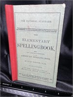 Antique 1908 National Standard Elem Spelling Book