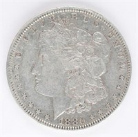 1880 US MORGAN SILVER $1 DOLLAR COIN