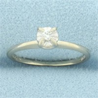 Diamond Solitaire Promise or Engagement Ring in 14