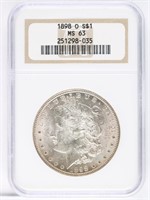 1898-O US MORGAN SILVER $1 DOLLAR COIN