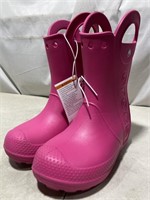 Crocs Kids Rain Boots Size 1
