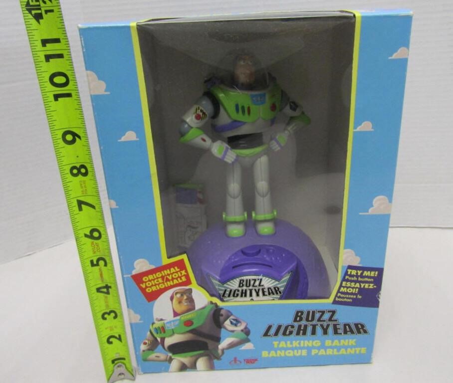 Disney Toy Story Buzz Lightyear Talking Bank