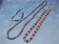 Three Southwestern Fashion Necklaces