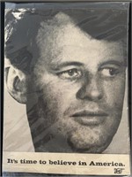 Vintage large Robert F Kennedy President