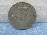 1942 Portugal 2.50 Escudos 65% Silver