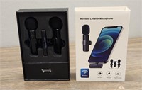 NEW WIRELESS LAVALIER MICROPHONE FOR IPHONE.