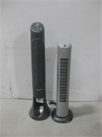 Two Tower Fans Powers On Tallest 39.5"