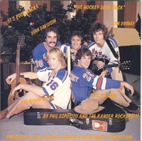 1979 Hockey Sock Rock 45 rpm record.