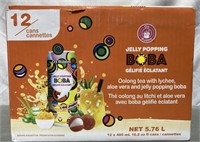 O’s Bubble Jelly Popping Boba Oolong Tea 12 Cans