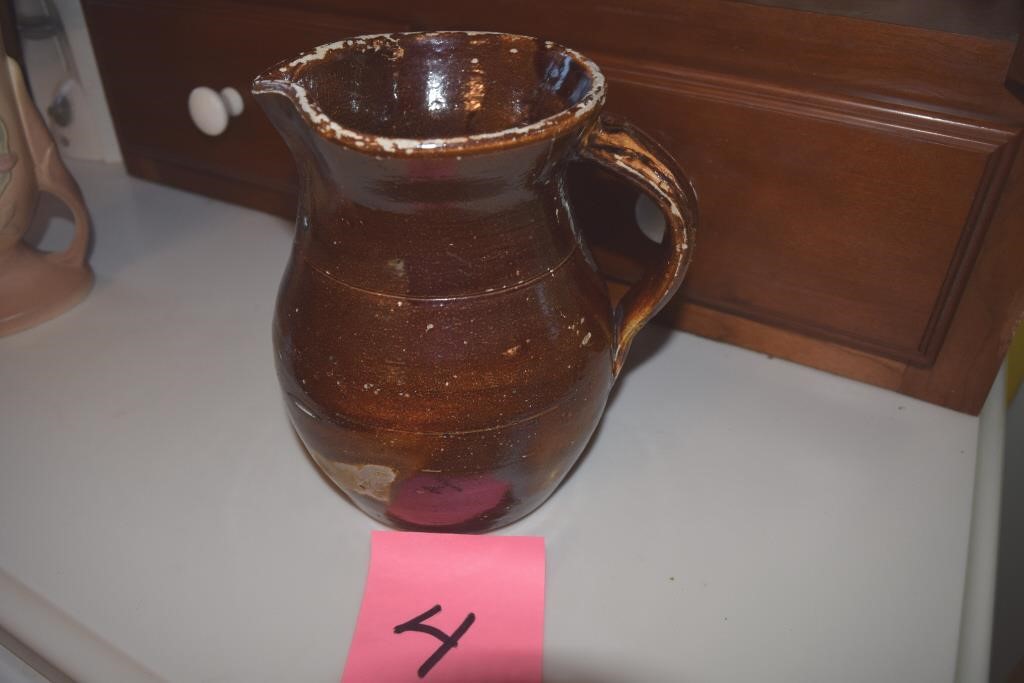 Antique pitcher