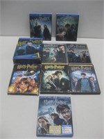 Assorted Harry Potter Blu-Rays Untested