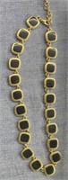 IN BOX AVON REVERSIBLE SQUARE NECKLACE
