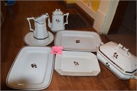 Redcliff Ironstone dishes